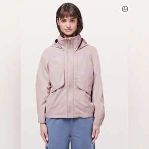 Lululemon- Size 2- Always Effortless Classic Fit Jacket- Light Pink